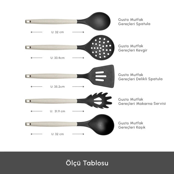 Karaca Gusto 12 Parça Bıçak Kesme Tahtası Seti